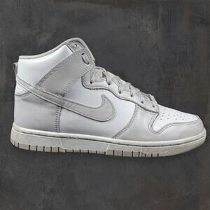Nike Dunk High Vast Grey White Leather Men's Size 7.5 DD1399-100 Sneakers